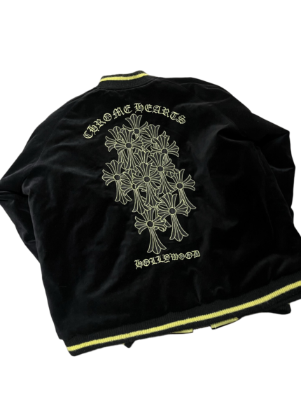 Chrome Hearts Cross Leather Jacket