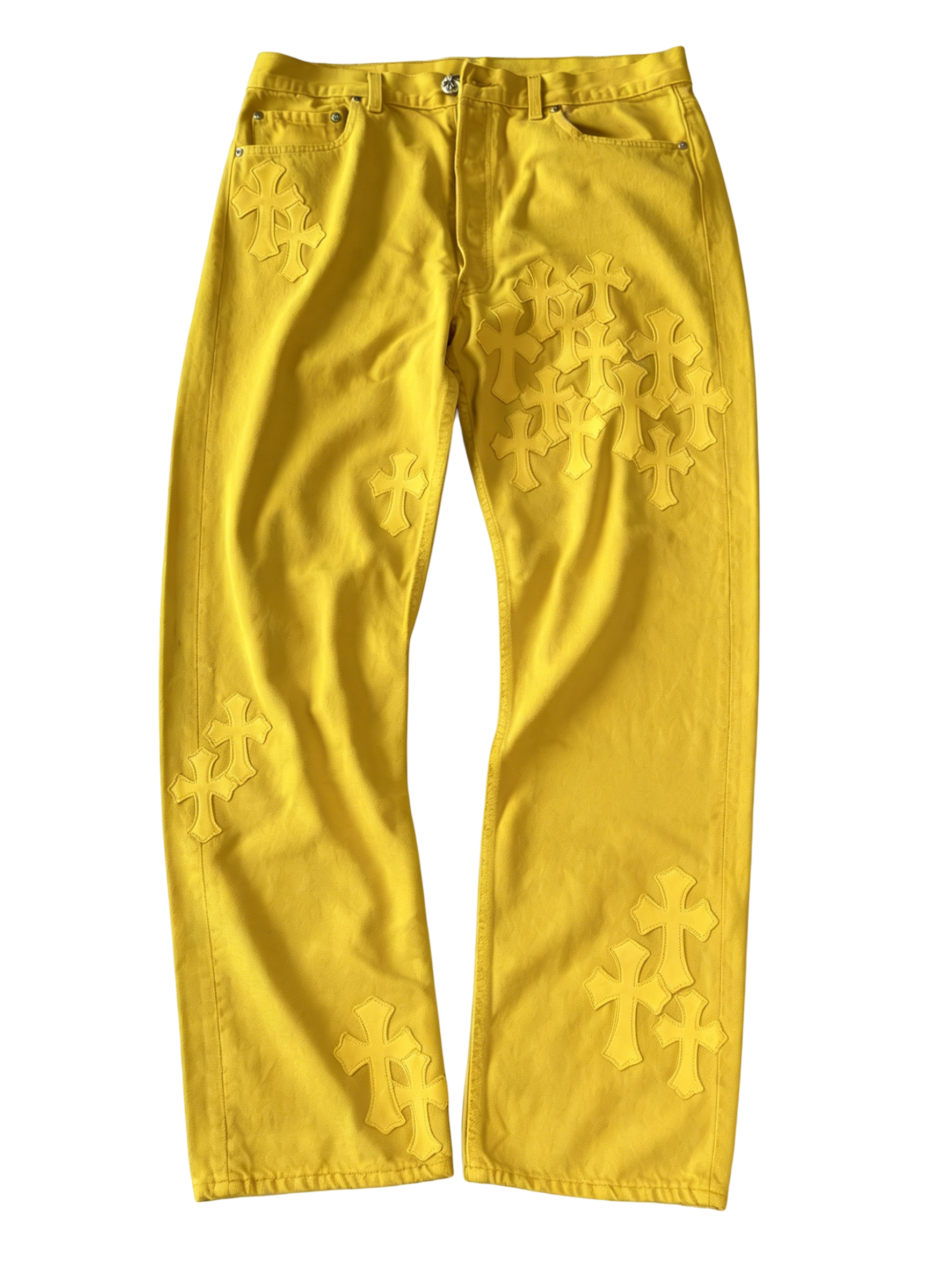 jeans-10A Chrome Hearts Jeans - Image 1