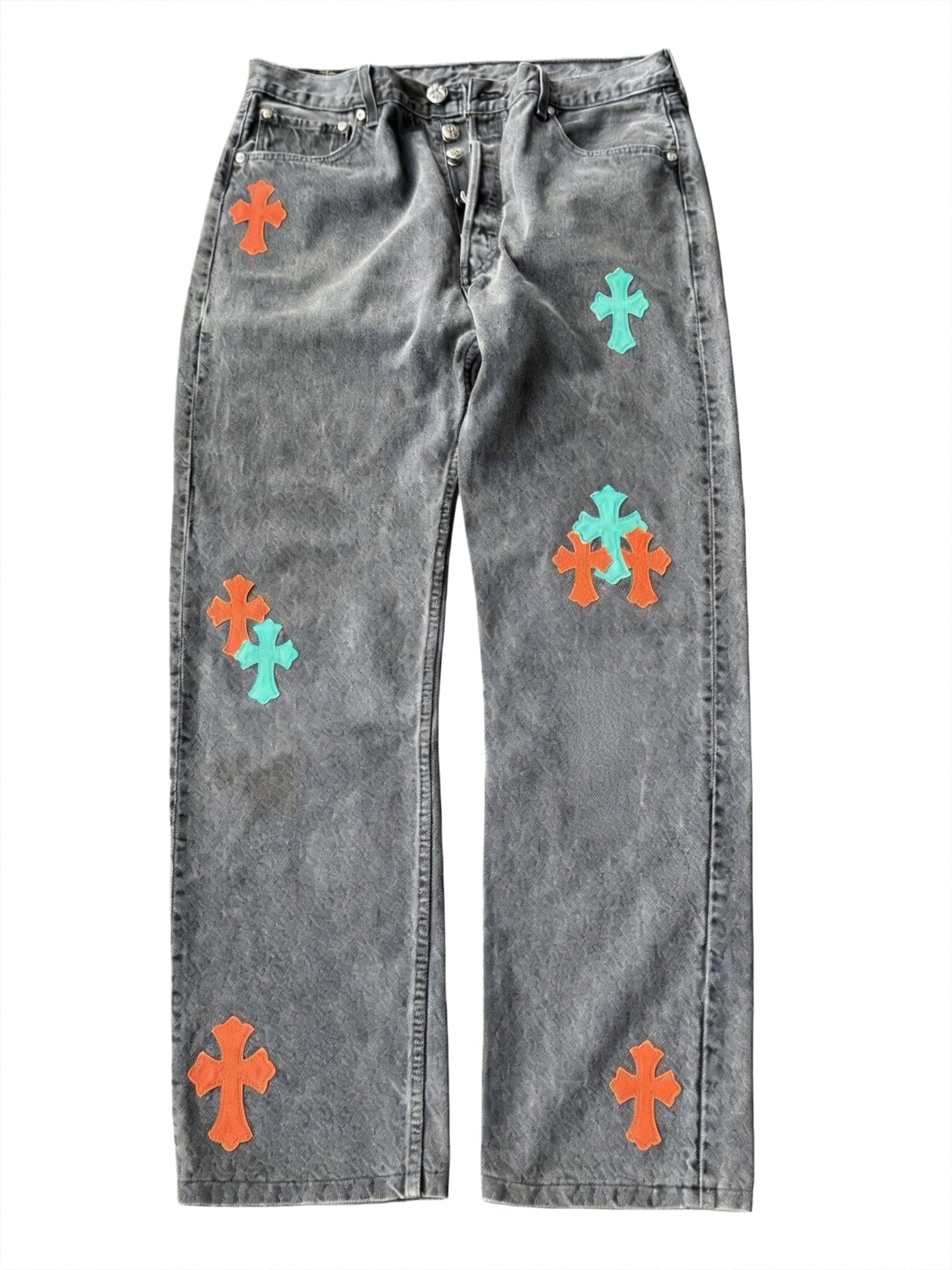 jeans-23A-1 Chrome Hearts jeans-23 - Image 1